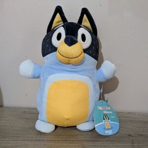 Bluey Squishmallows Hugmees 10" Plush Stuffed Animal Toy New With Tags!